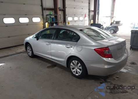 2012 Honda Civic Lx из США, поврежденный, VIN 19XFB2F51CE107511
